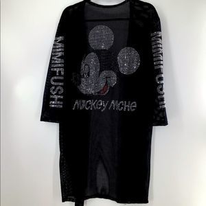 Mickey Mouse “Miche” Custom Jeweled Cardigan NWOT